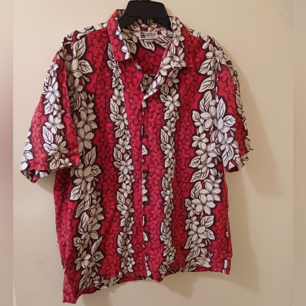 Aloha republic tropical shirt sz XL (071824B)